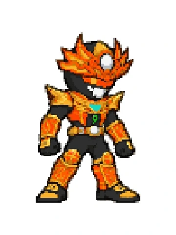 ゲームの中のヒムカイザー（ドット絵）